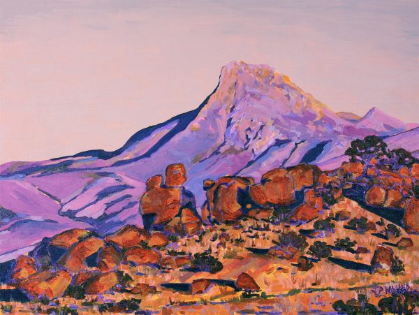 Cooks Peak in Summer Haze