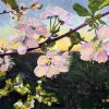 Fruit Blossoms at Dusk
